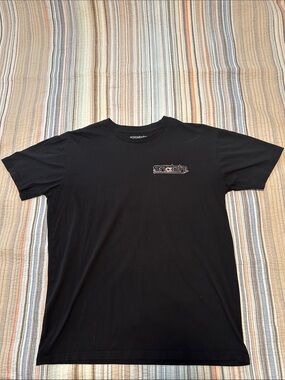 Black Logo Crew Tee - Men